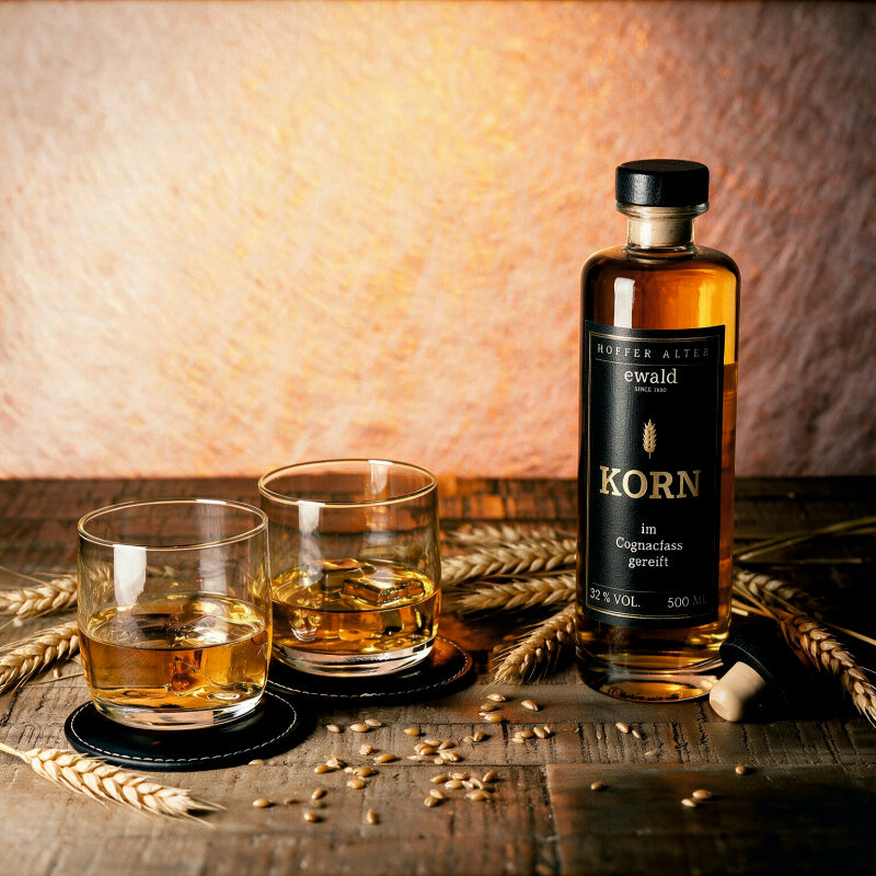 EWALD - Korn im Cognacfass gelagert 32% - 500 ml