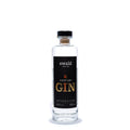 Hoffer Alter - EWALD - Gin 42% - 500 ml - Klares Gin-Flasche mit schwarzem Etikett, goldener Schrift und Holzverschluss, 500 ml.