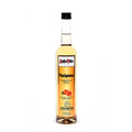Hoffer Alter - Plüschprumm 25% - 500 ml - Flasche Plüschprumm mit gelbem Etikett und schwarzem Schraubverschluss, 500 ml.