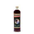 Hoffer Alter - Rittmeister 31% - 700 ml - Rittmeister 700 ml Flasche mit dunklem Likör und grünem Etikett mit Pferdemotiv.