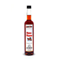 Hoffer Alter - Pflaume Winter-Edition 18% - 500 ml - Hohe schlanke Flasche mit dunklem Pflaumenlikör und Winter-Pflaumen-Etikett.